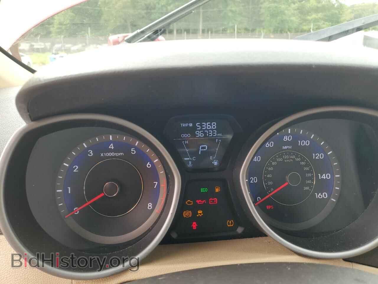2013 HYUNDAI ELANTRA - VIN: KMHDH4AE7DU494721 - Фото 9