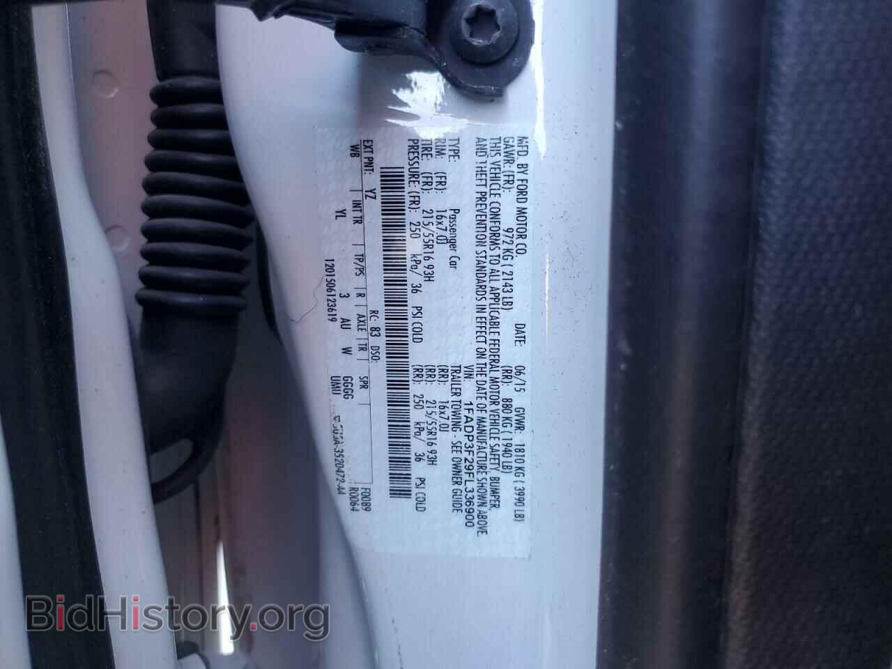2015 FORD FOCUS - VIN: 1FADP3F29FL336900 - Фото 12