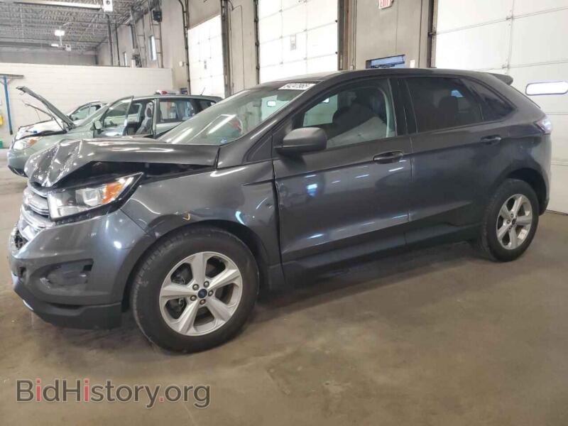 2018 Ford EDGE SE (VIN 2FMPK3G99JBB39697) — фото 1 из 13, Copart, повреждение: передняя часть