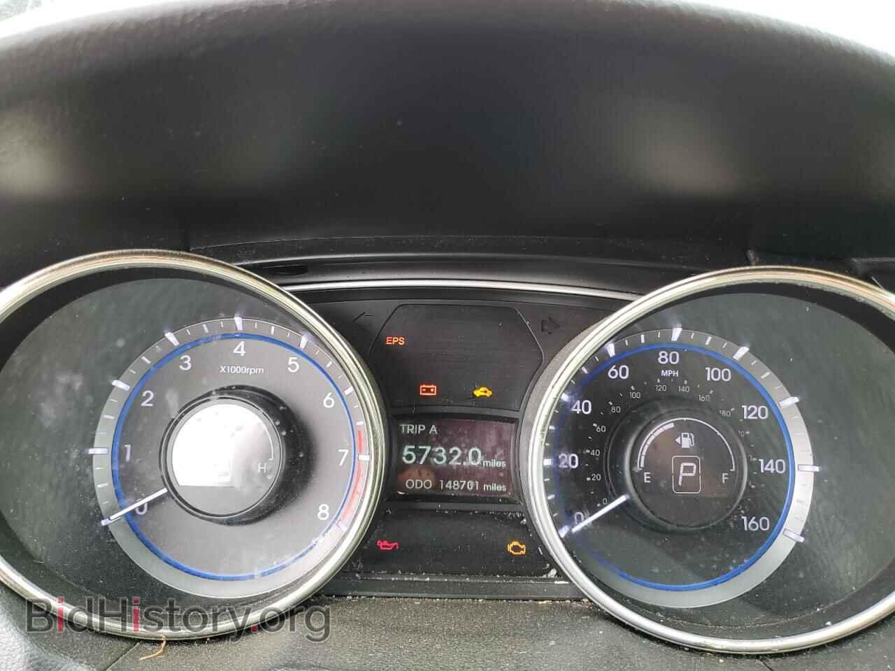 2012 HYUNDAI SONATA - VIN: 5NPEC4AC2CH387669 - Фото 9