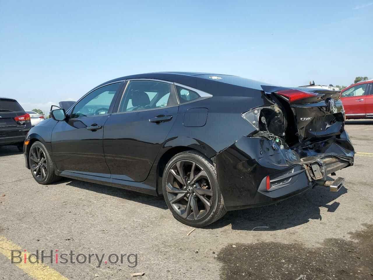 2019 HONDA CIVIC - VIN: 2HGFC2F82KH504785 - Фото 2