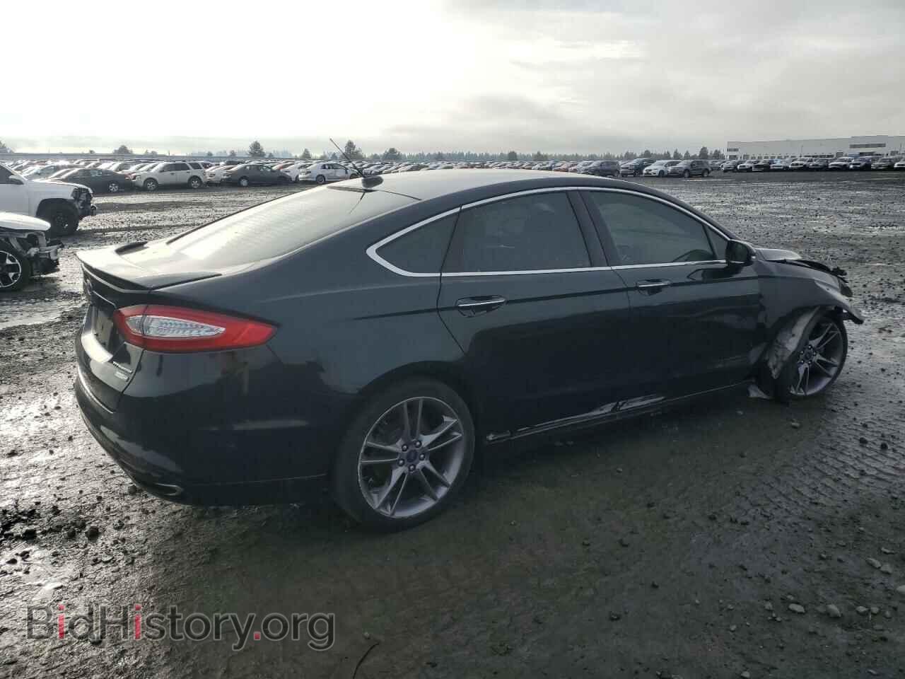 2014 FORD FUSION - VIN: 3FA6P0D92ER228352 - Фото 3