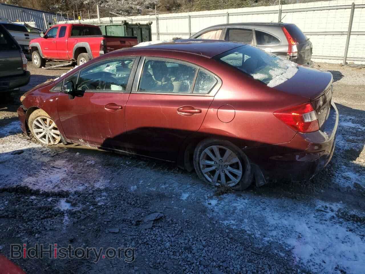 2012 HONDA CIVIC - VIN: 2HGFB2F81CH509013 - Фото 2