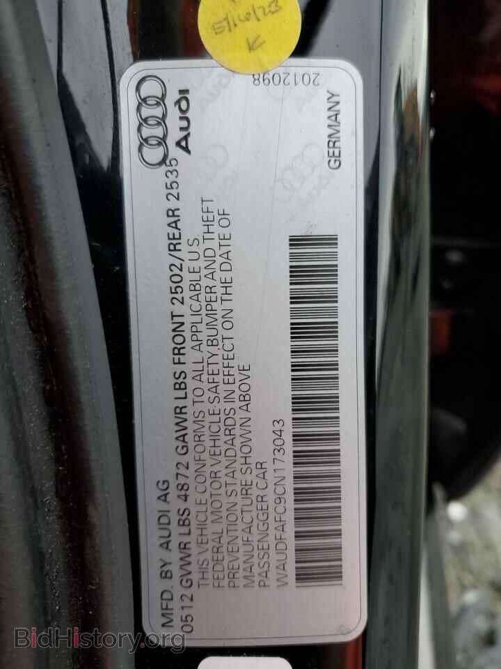 2012 AUDI A6 - VIN: WAUDFAFC9CN173043 - Фото 13