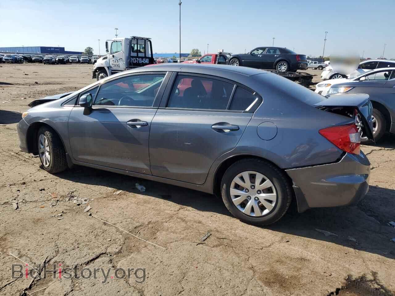 2012 HONDA CIVIC - VIN: 19XFB2F5XCE037751 - Фото 2
