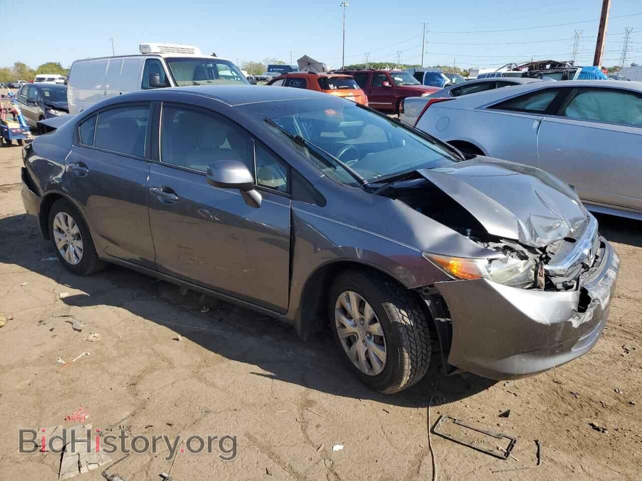 2012 HONDA CIVIC - VIN: 19XFB2F5XCE037751 - Фото 4