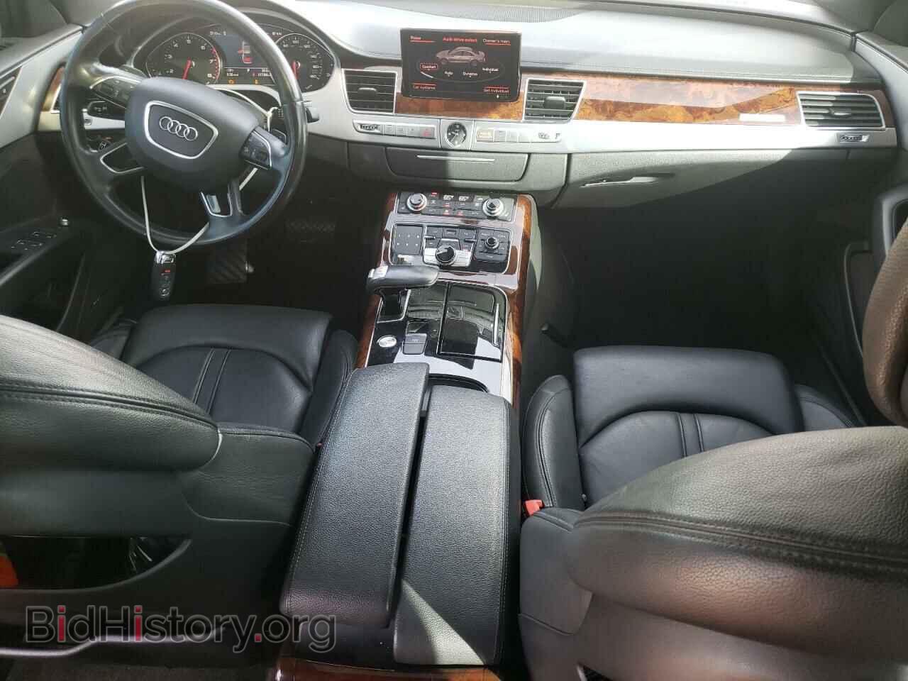 2013 AUDI A8 - VIN: WAUAGAFDXDN032766 - Фото 8