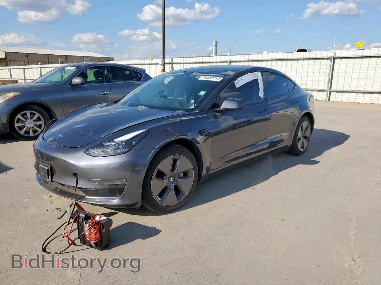 Photo 5YJ3E1EB6MF035583 - TESLA MODEL 3 2021