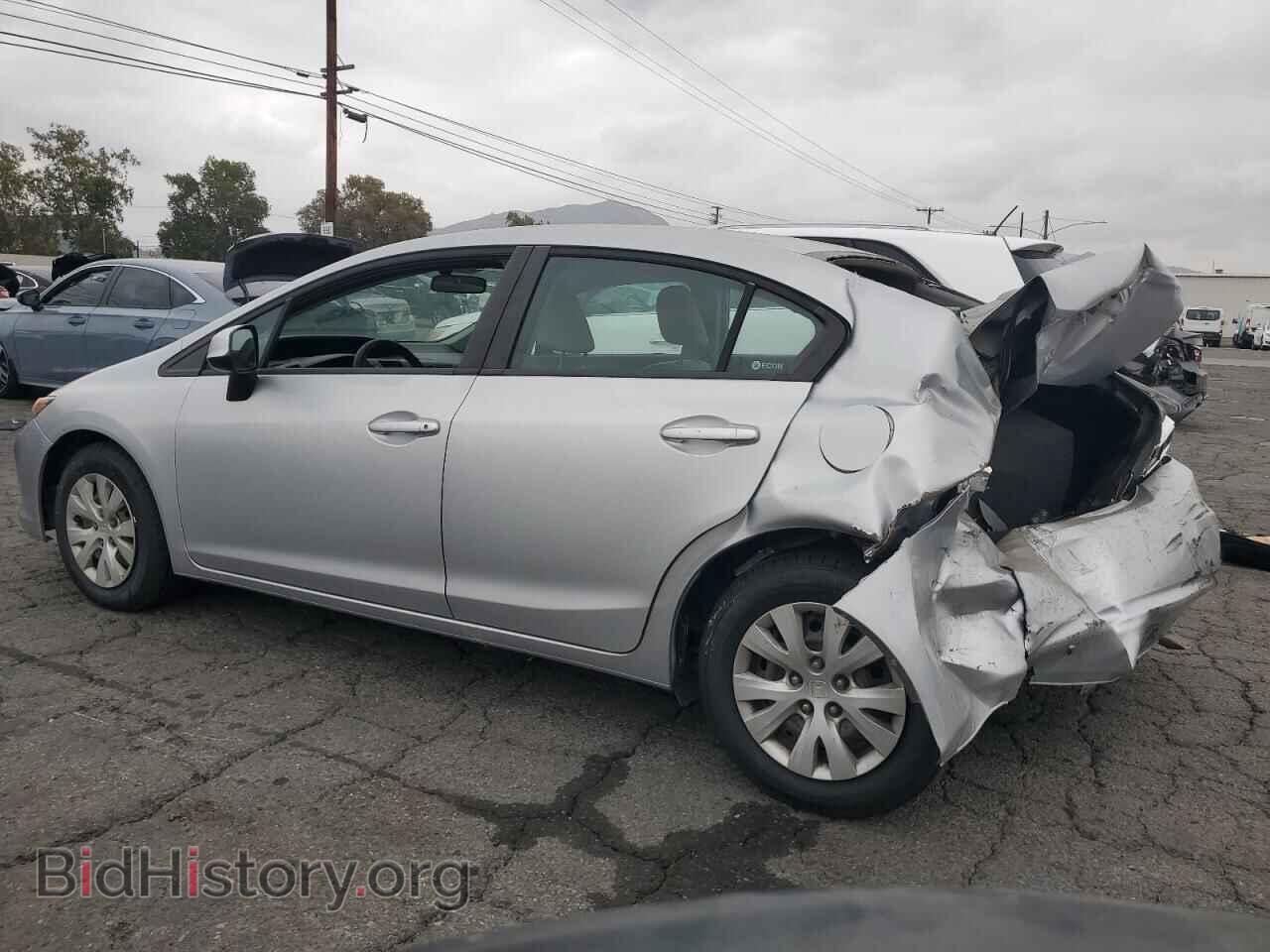 2012 HONDA CIVIC - VIN: 2HGFB2F51CH589905 - Фото 2