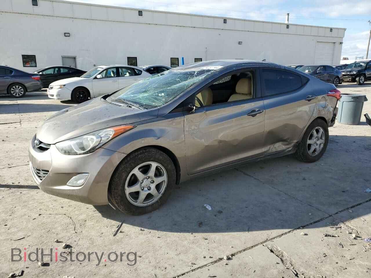 Photo 5NPDH4AE9CH073077 - HYUNDAI ELANTRA 2012