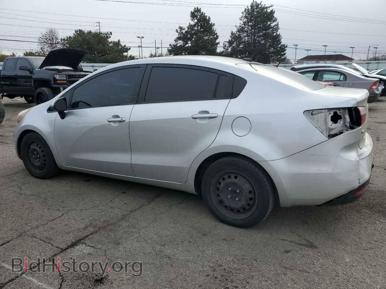 2014 KIA RIO - VIN: KNADM4A3XE6417021 - Фото 2