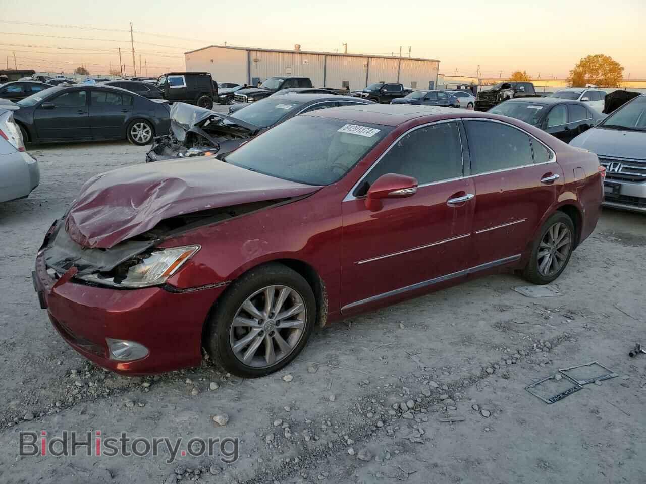 Photo JTHBK1EG6C2485086 - LEXUS ES350 2012