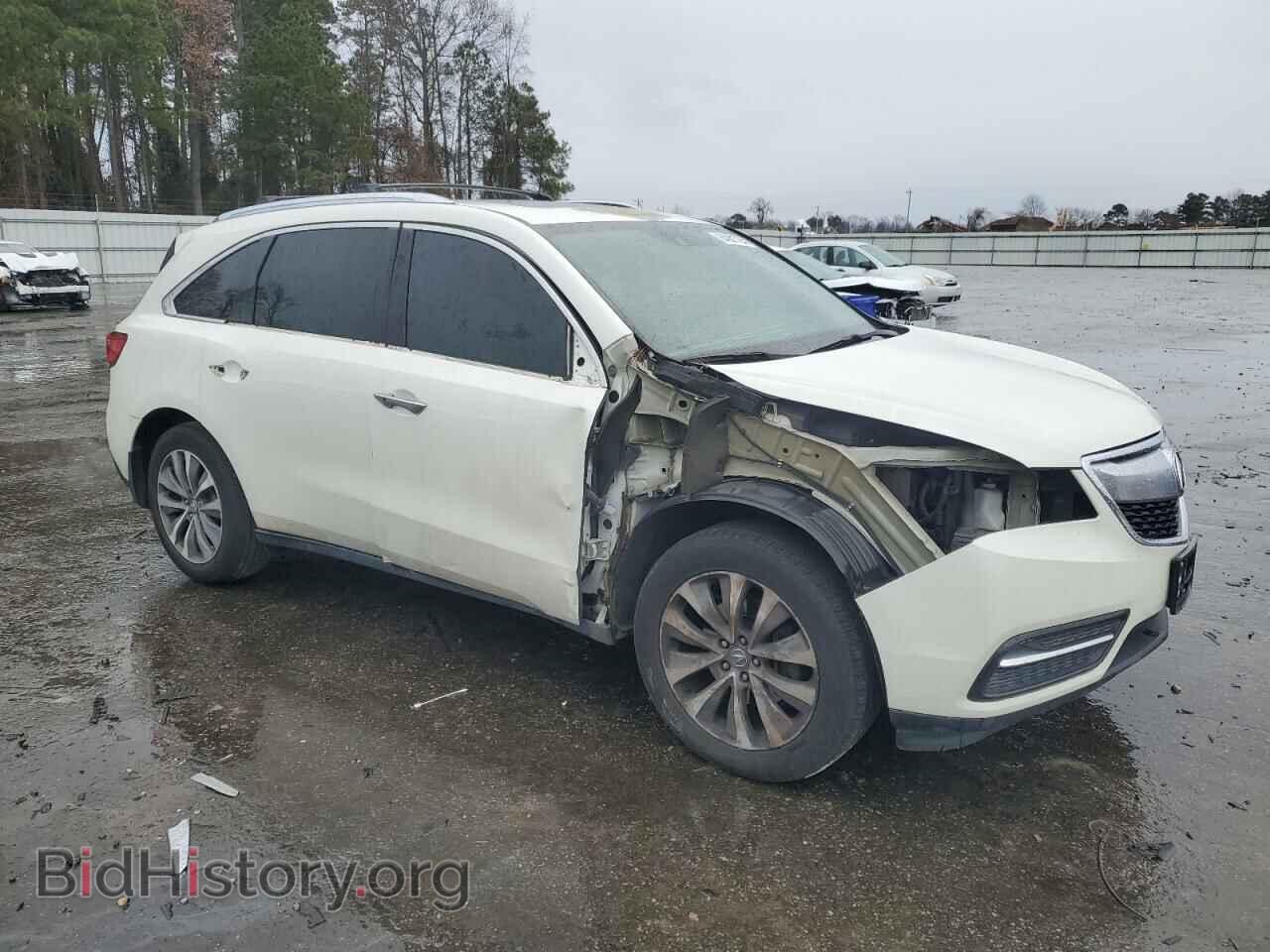 2014 ACURA MDX - VIN: 5FRYD3H61EB001148 - Фото 4