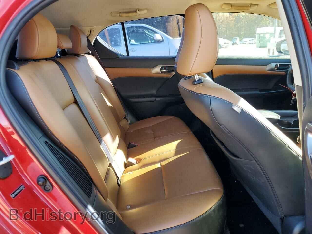 2014 LEXUS CT 200 - VIN: JTHKD5BH6E2207595 - Фото 10