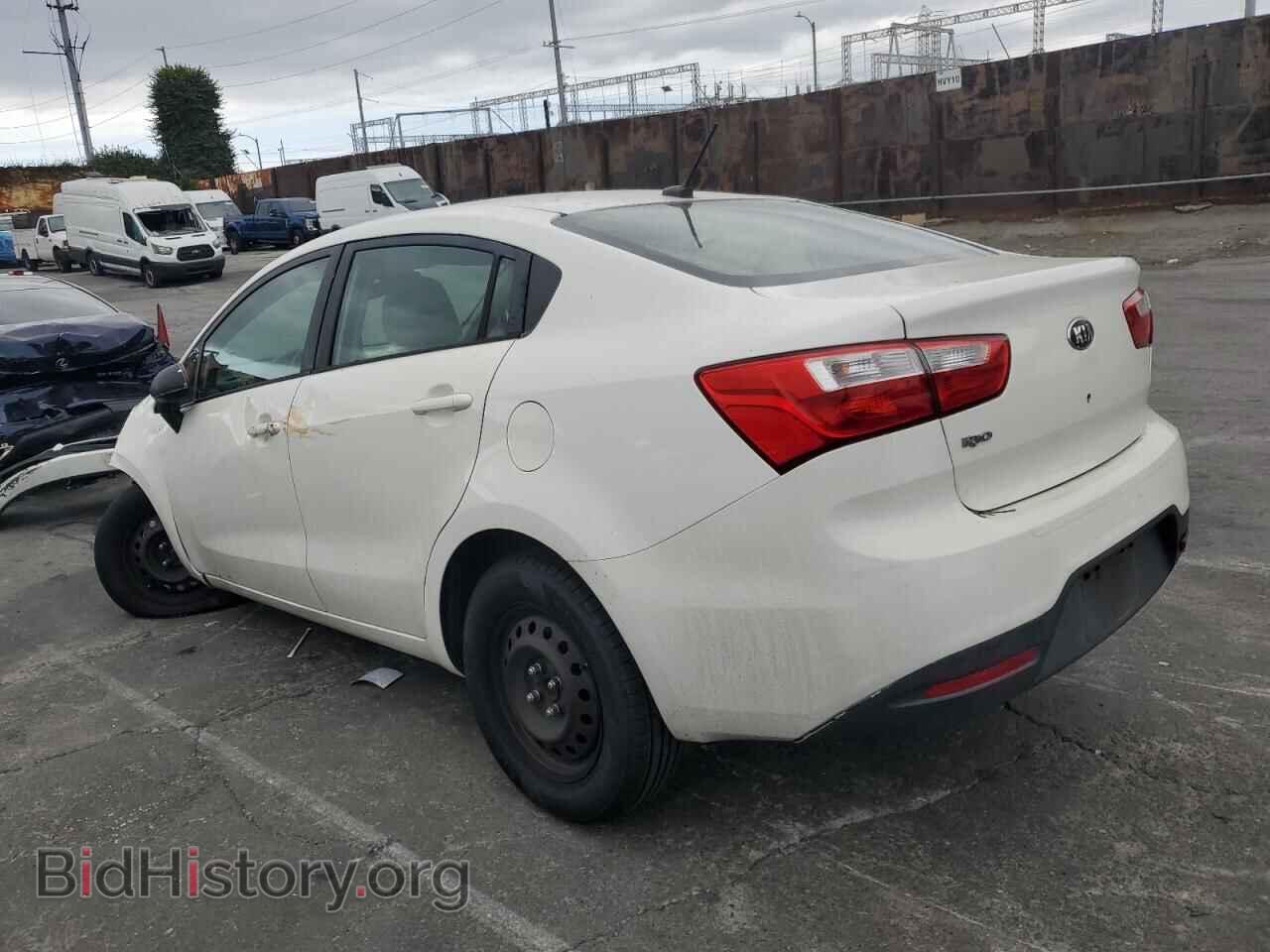 2013 KIA RIO - VIN: KNADM4A37D6281963 - Фото 2