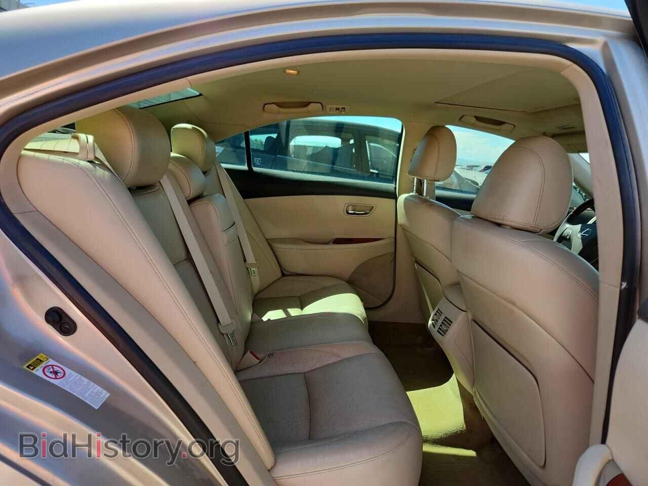 2012 LEXUS ES350 - VIN: JTHBK1EG8C2497921 - Фото 10