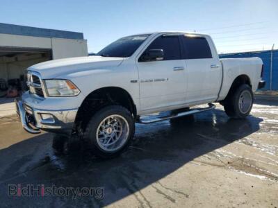 2012 Dodge RAM 1500 SLT, white — VIN 1C6RD7LT4CS204455, Copart