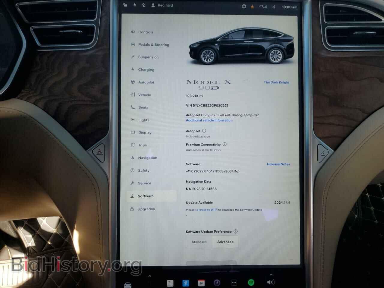 2016 TESLA MODEL X - VIN: 5YJXCBE22GF030253 - Фото 9