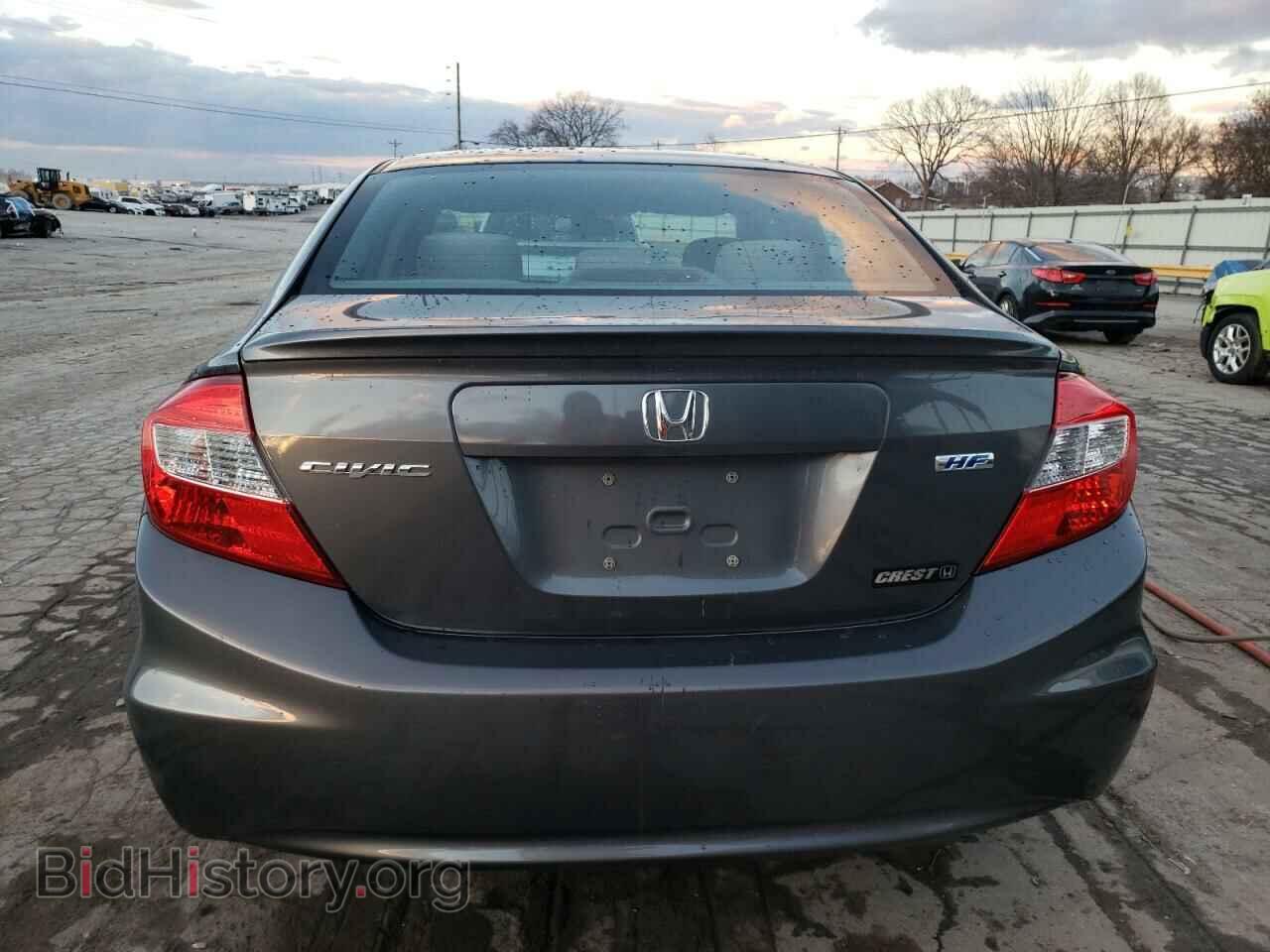 2012 HONDA CIVIC - VIN: 2HGFB2F64CH550668 - Фото 6