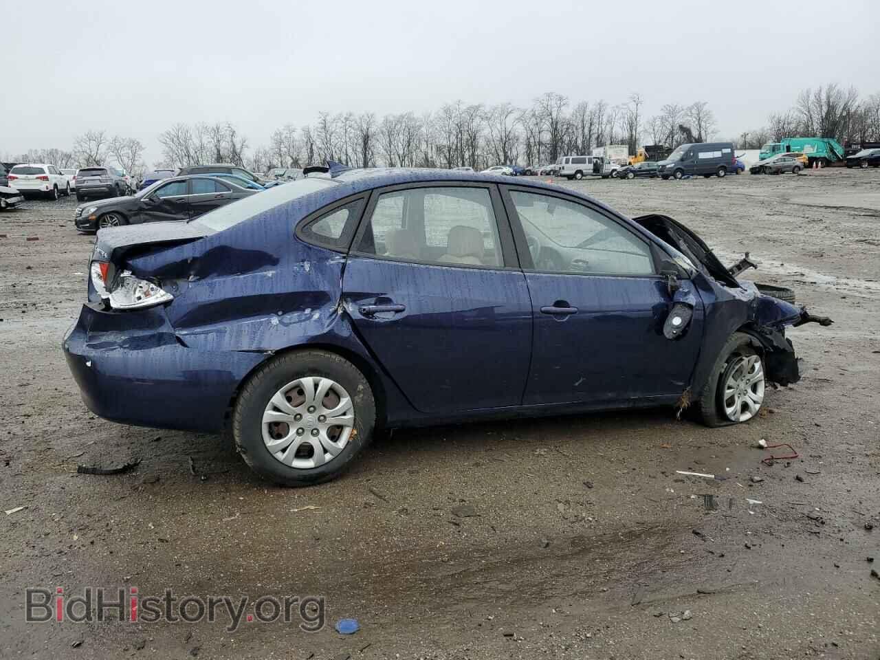 2009 HYUNDAI ELANTRA - VIN: KMHDU46D69U796830 - Фото 3