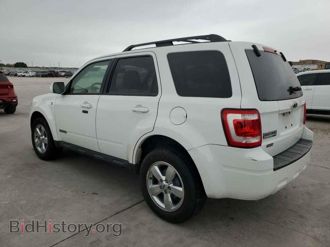 2008 FORD ESCAPE - VIN: 1FMCU041X8KC40737 - Фото 2