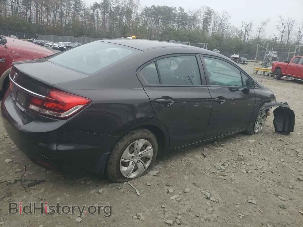 2013 HONDA CIVIC - VIN: 2HGFB2F56DH587620 - Фото 3