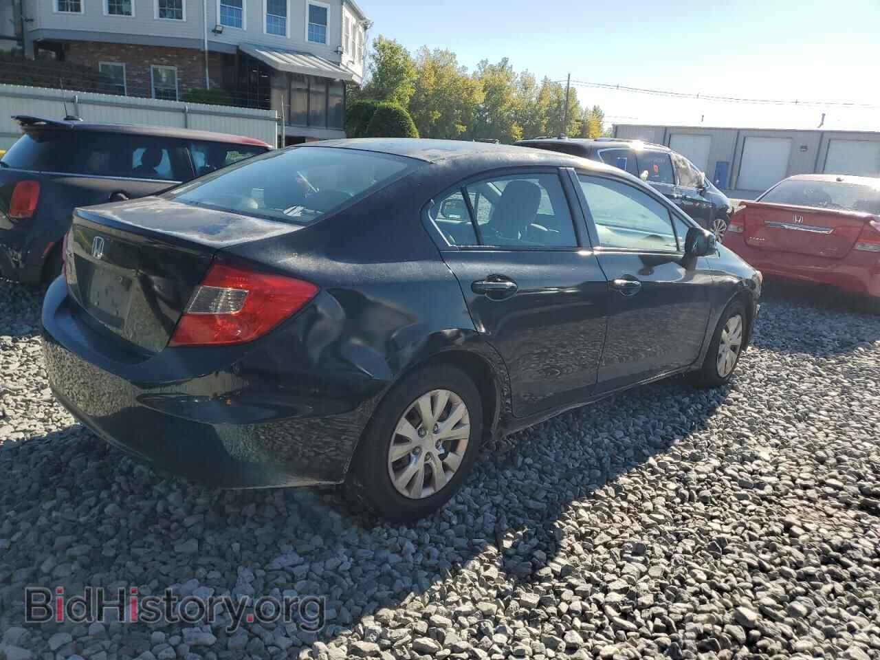2012 HONDA CIVIC - VIN: 2HGFB2F51CH593856 - Фото 3