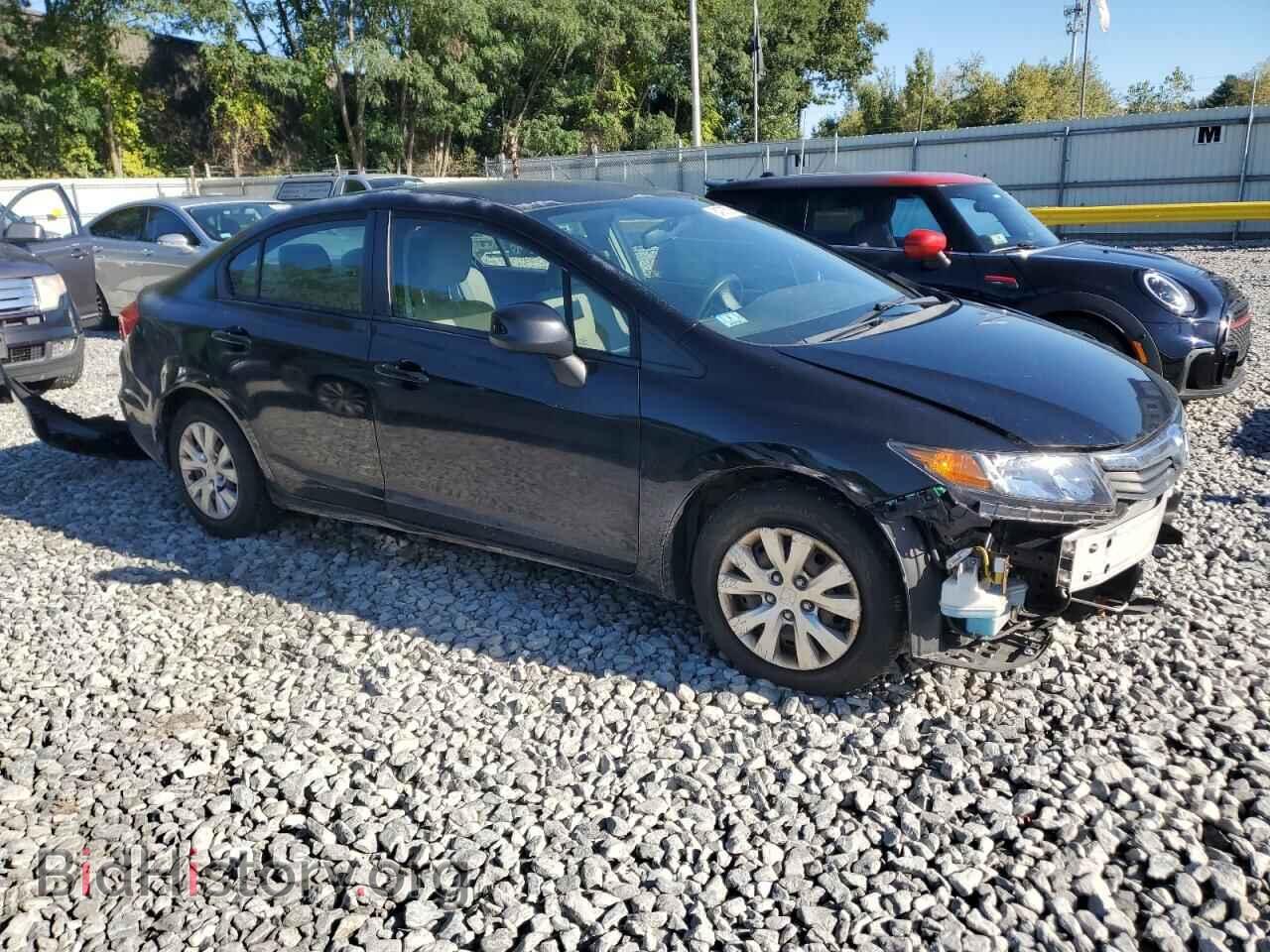2012 HONDA CIVIC - VIN: 2HGFB2F51CH593856 - Фото 4