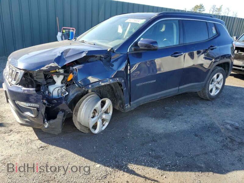2020 Jeep COMPASS Latitude (VIN 3C4NJDBB2LT218019) — фото 1 из 13, Copart, повреждение: передняя часть
