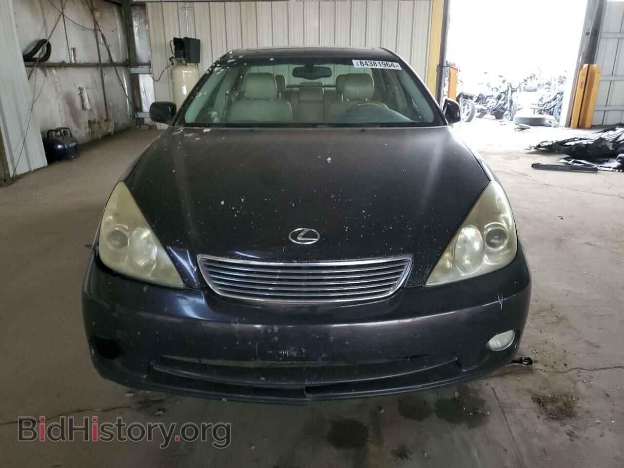 2005 LEXUS ES330 - VIN: JTHBA30G155086738 - Фото 5