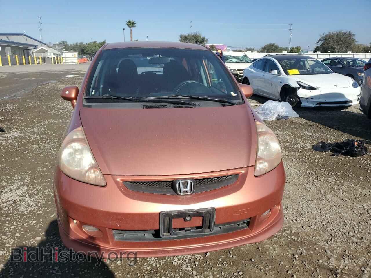 2007 HONDA FIT - VIN: JHMGD38687S010611 - Фото 5