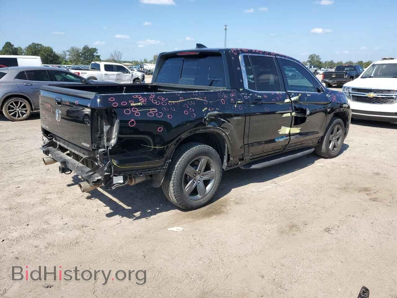 2022 HONDA RIDGELINE - VIN: 5FPYK3F51NB031114 - Фото 3