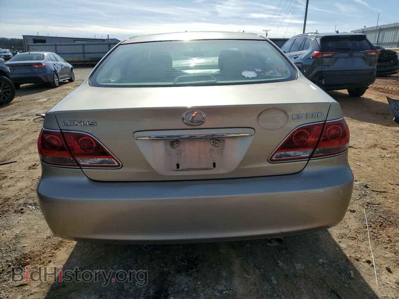 2005 LEXUS ES330 - VIN: JTHBA30G355102566 - Фото 6