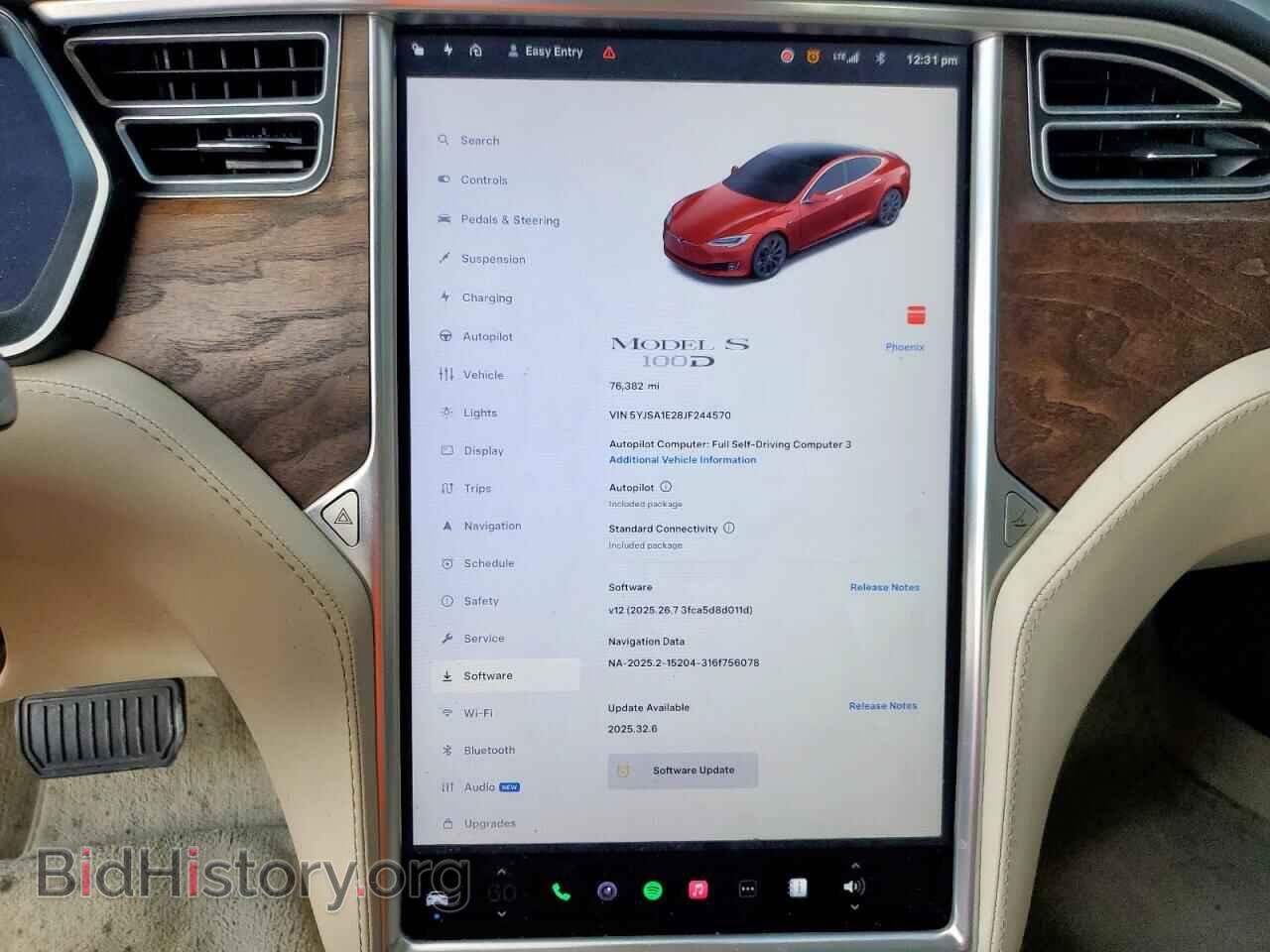 2018 TESLA MODEL S - VIN: 5YJSA1E28JF244570 - Photo 9