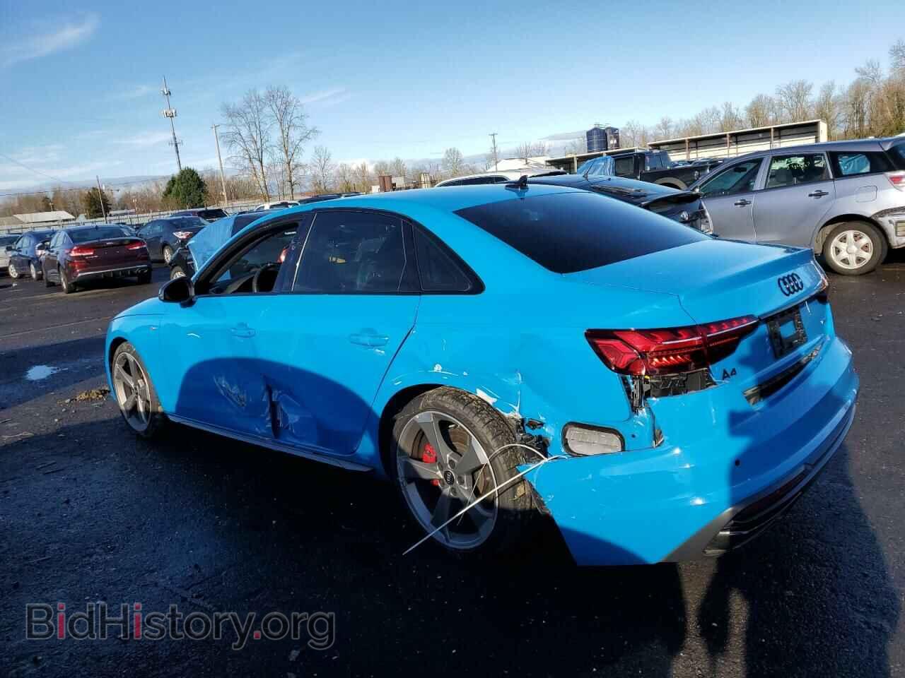 2022 AUDI A4 - VIN: WAUEAAF49NN004414 - Фото 2