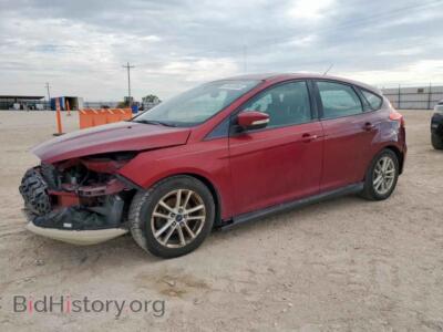 2016 Ford FOCUS SE, red — VIN 1FADP3K28GL404630, Copart