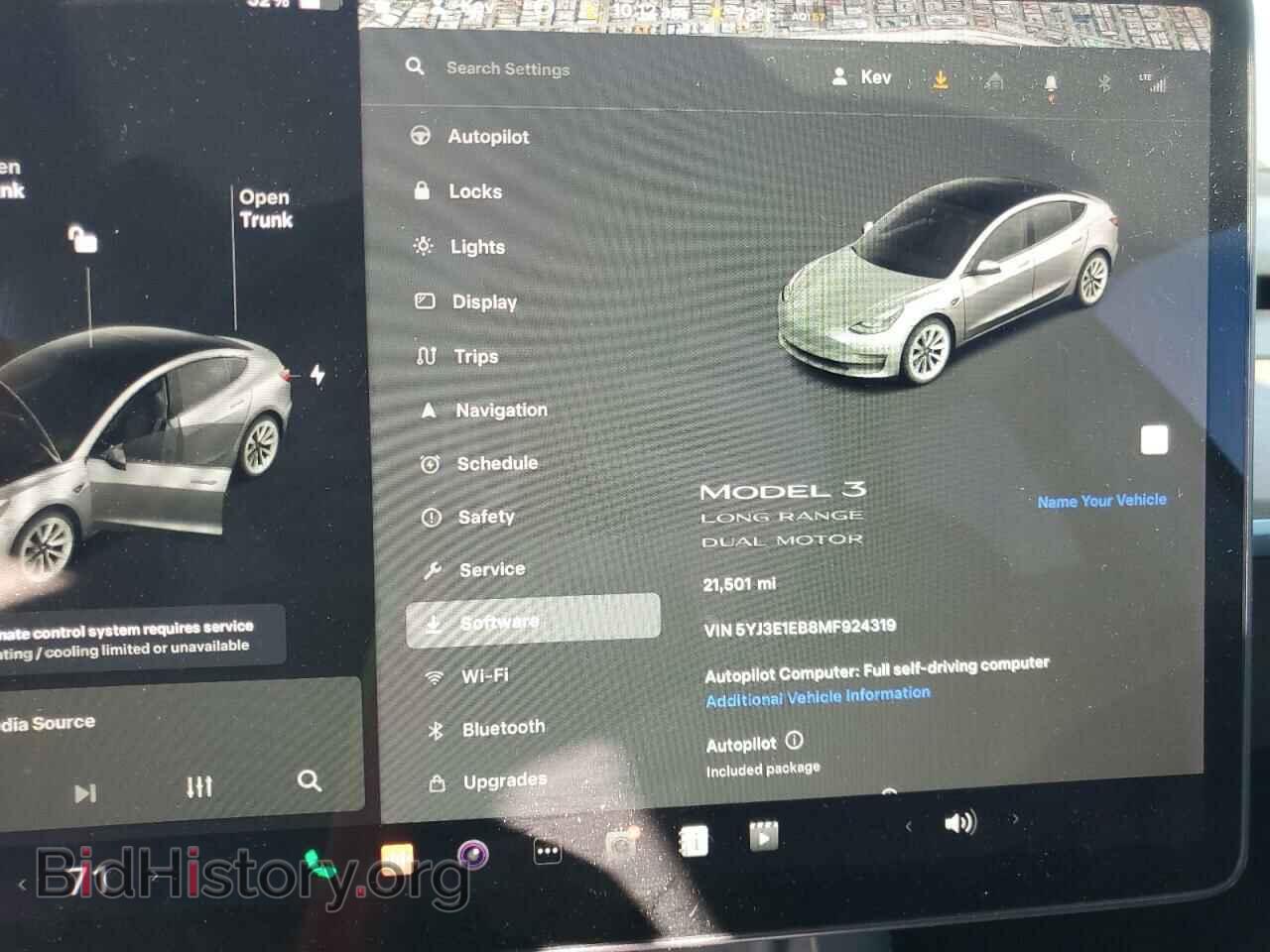 2021 TESLA MODEL 3 - VIN: 5YJ3E1EB8MF924319 - Фото 9