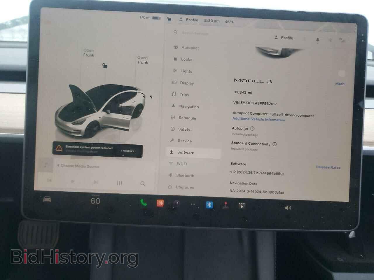 2023 TESLA MODEL 3 - VIN: 5YJ3E1EA8PF562617 - Фото 9