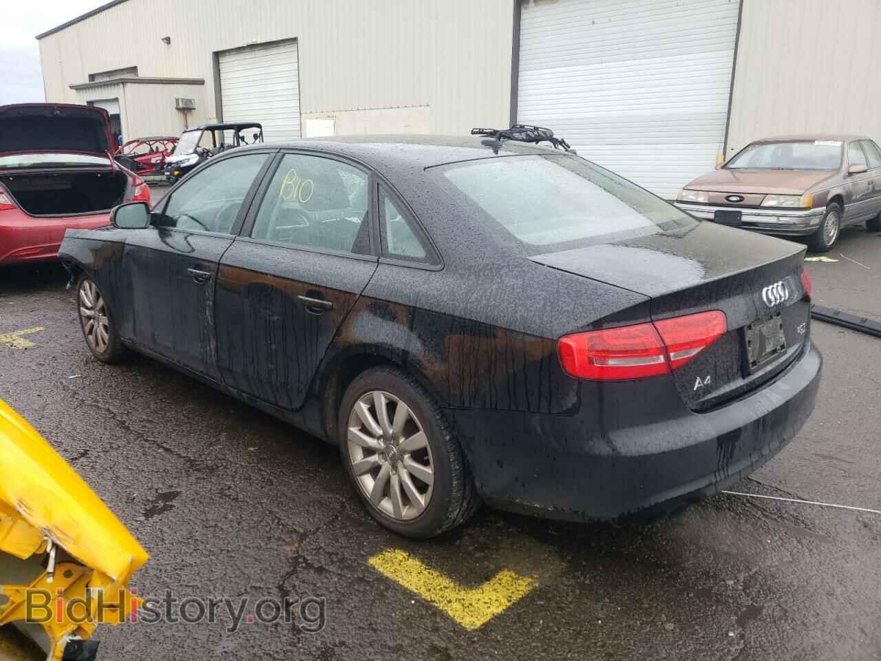 2013 AUDI A4 - VIN: WAUBFAFL6DN019186 - Фото 2