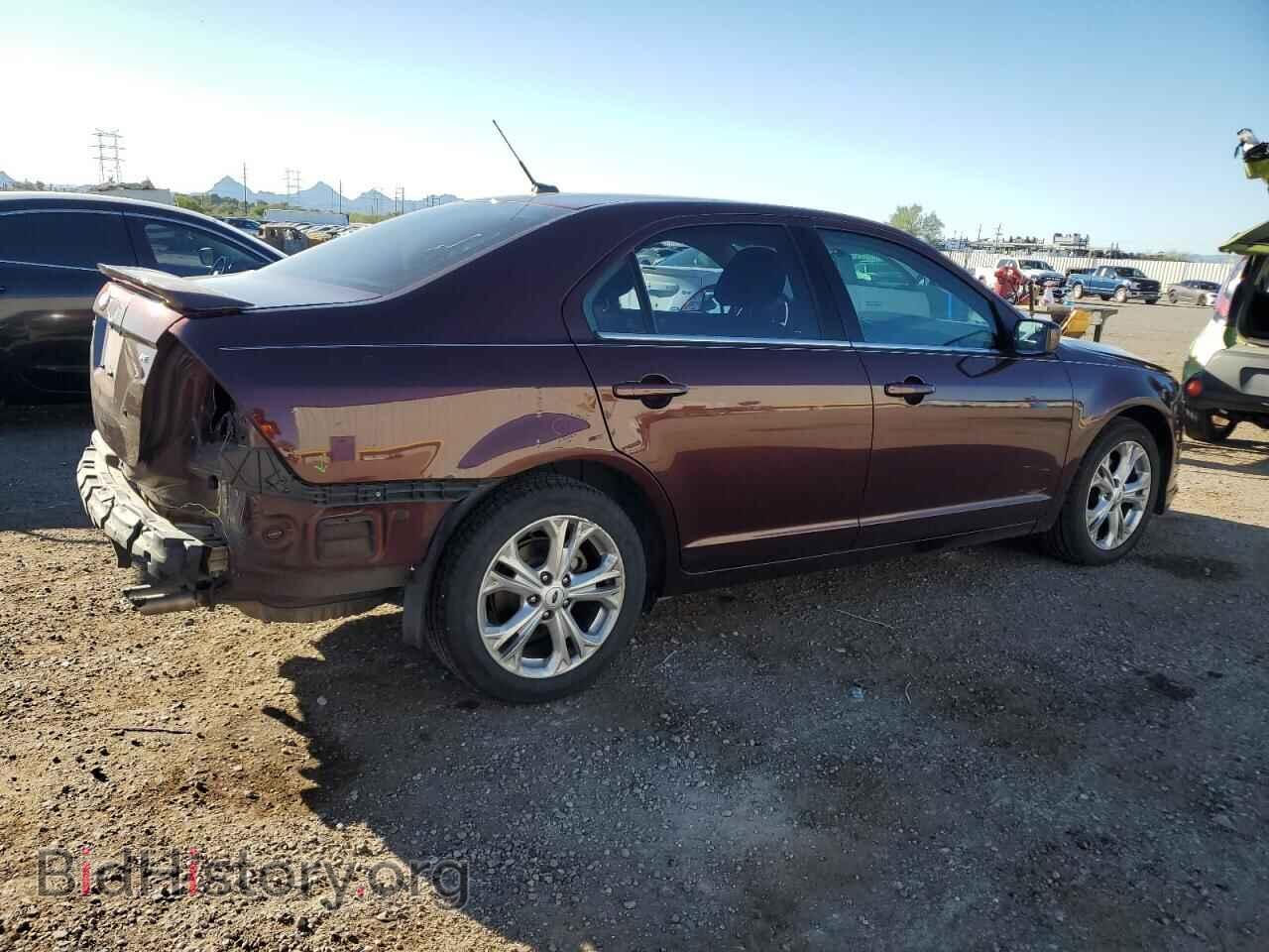 2012 FORD FUSION - VIN: 3FAHP0HA2CR206023 - Фото 3