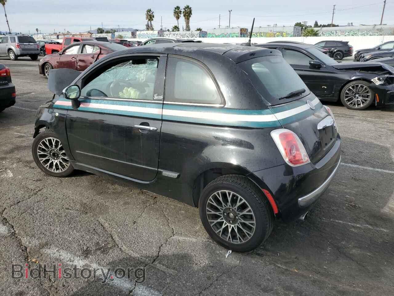 2012 FIAT 500 - VIN: 3C3CFFCR4CT224960 - Фото 2