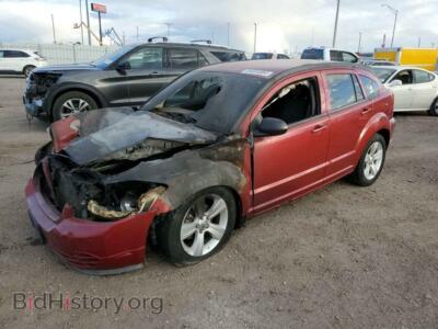 2010 Dodge CALIBER SXT, red — VIN 1B3CB4HA9AD613788, Copart