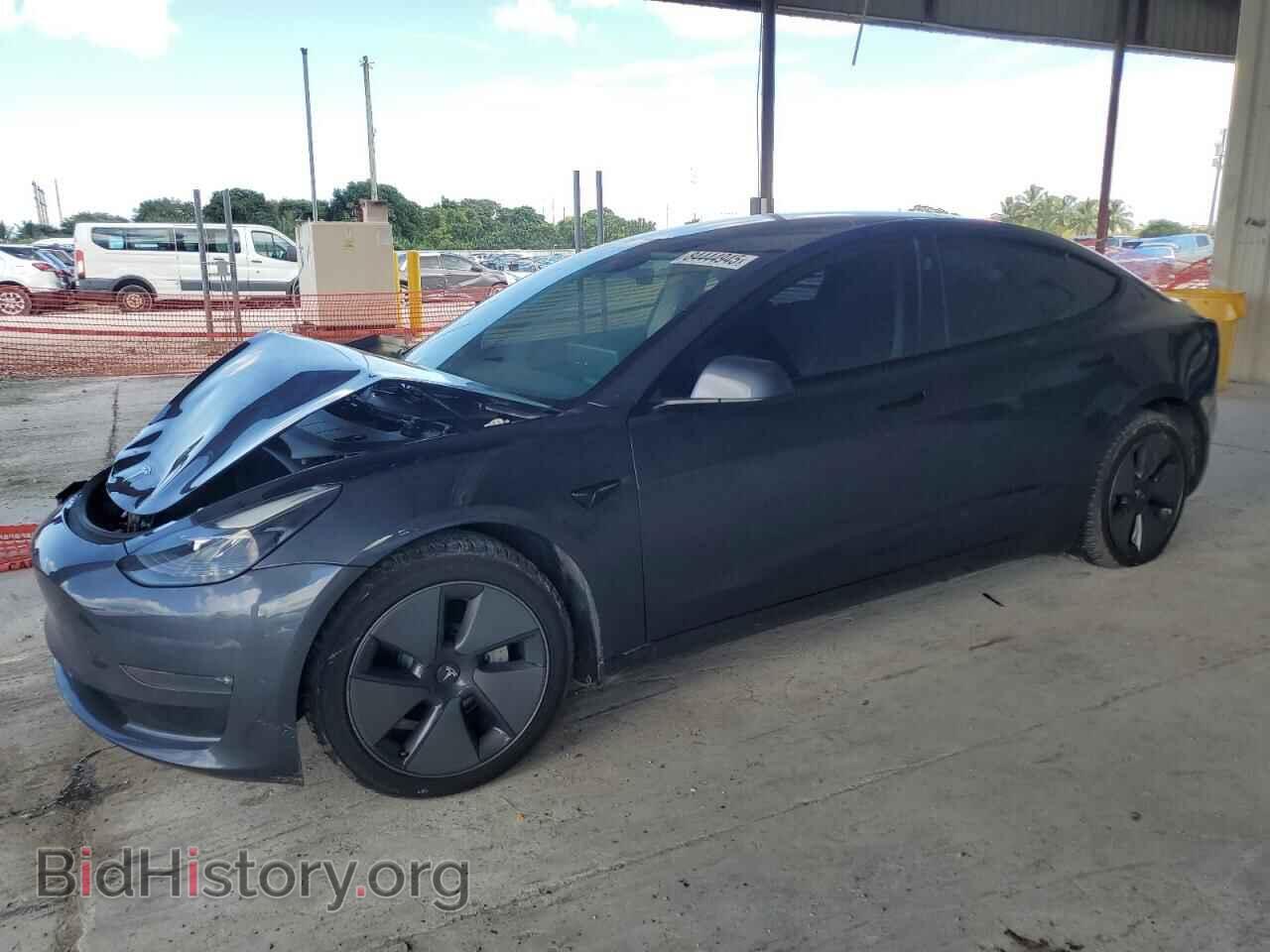 Photo 5YJ3E1EB1MF034826 - TESLA MODEL 3 2021