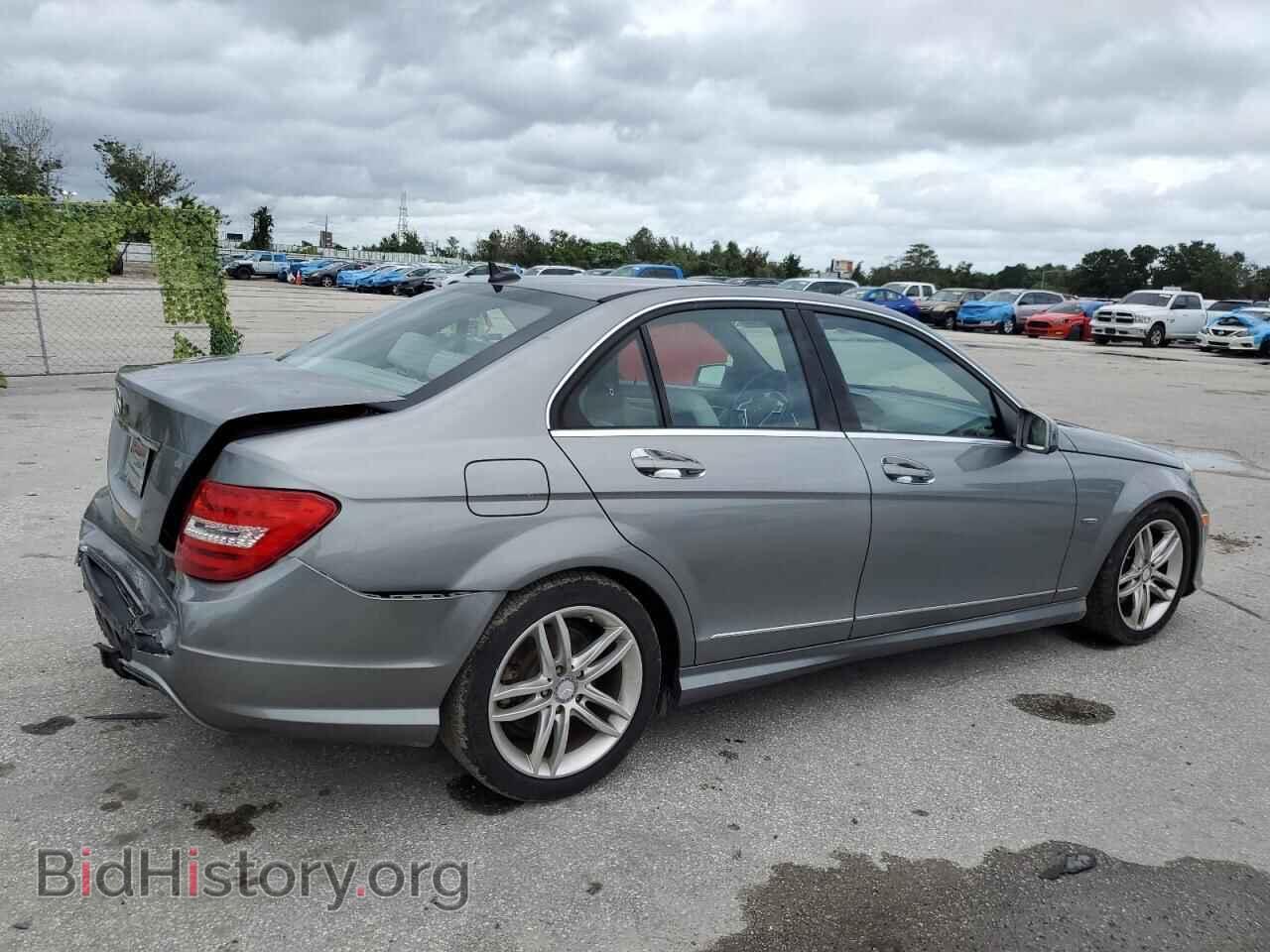 2012 MERCEDES-BENZ C-CLASS - VIN: WDDGF4HB4CR192586 - Фото 3