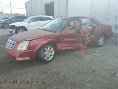 2006 Cadillac DTS, red — VIN 1G6KD57Y76U200772, Copart