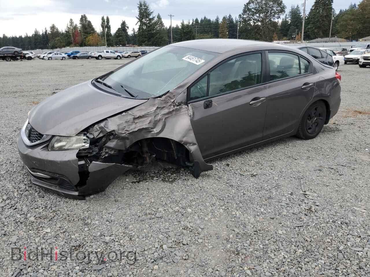 Photo 19XFB2F56DE001654 - HONDA CIVIC 2013
