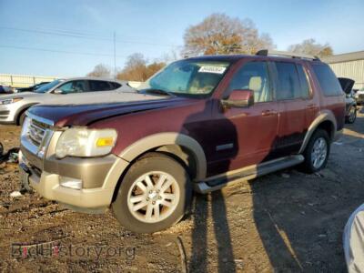 2006 Ford EXPLORER Eddie Bauer, бордовый — VIN 1FMEU74E76UB48183, Copart