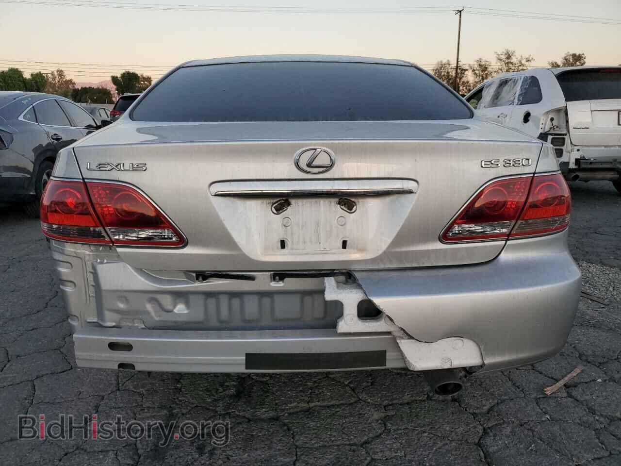 2005 LEXUS ES330 - VIN: JTHBA30G555123189 - Фото 6