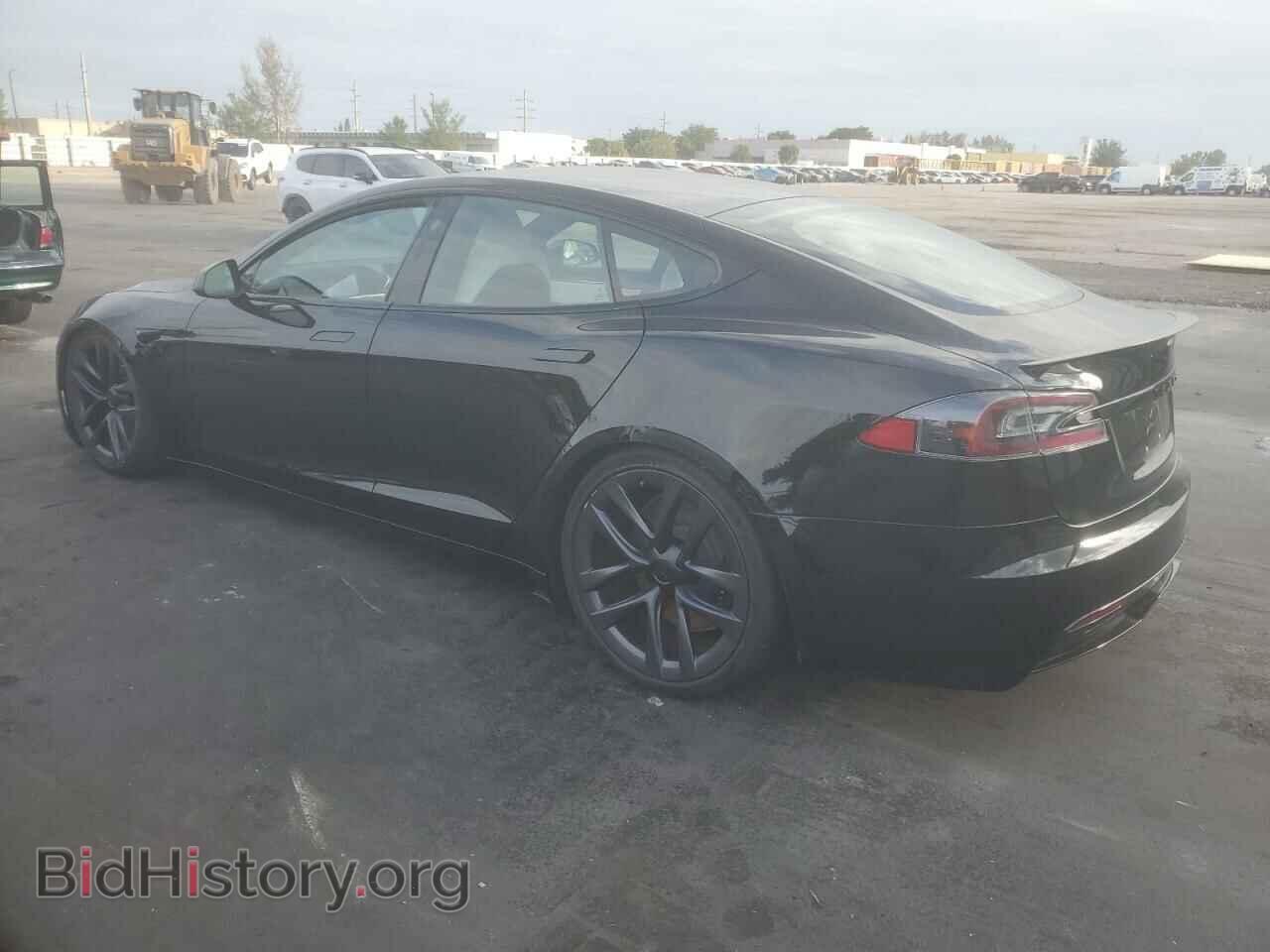 2022 TESLA MODEL S - VIN: 5YJSA1E64NF461218 - Фото 2