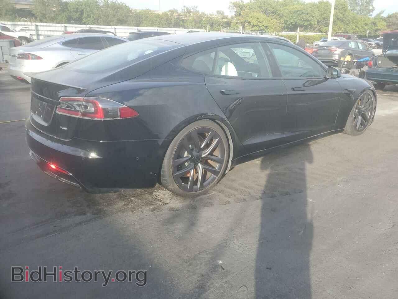 2022 TESLA MODEL S - VIN: 5YJSA1E64NF461218 - Фото 3